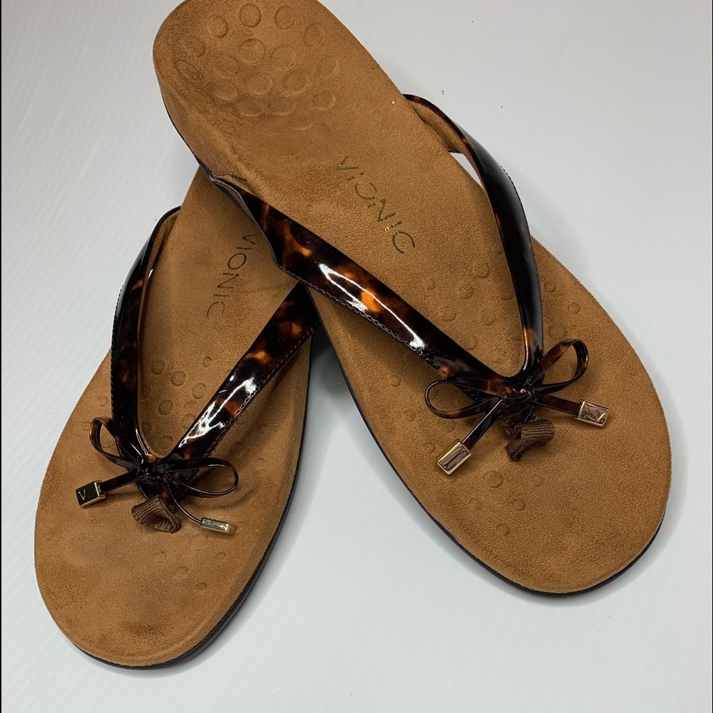 VIONIC Womens Bella 2 Thong Sandals size 10